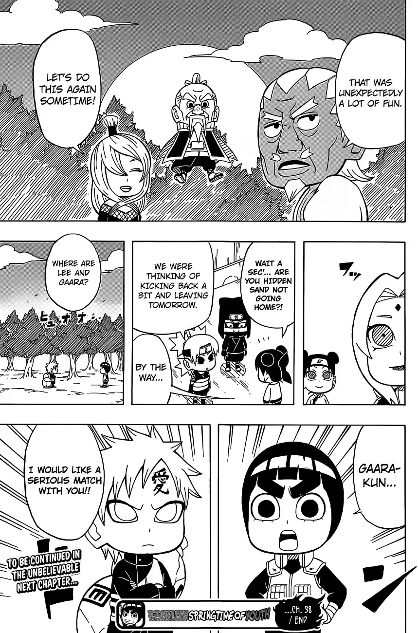 Rock Lee's Springtime of Youth Chapter 38 25